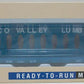 Walthers 932-4109 HO Scale Tobacco Valley Lumber 72' Center Beam Flatcar #2019