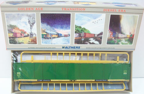 Walthers 932-4805 HO MKT 89' Enclosed Auto Carrier Road # 254176 Kit