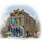 Walthers 933-2816 HO Built-Up Silver Dollar Café Building