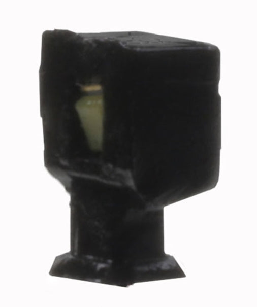 Atlas 70000200 N Cool White LED Black Wall Mount Square Light (Pack of 3)