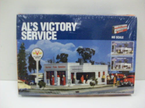 Walthers 933-3072 HO Al's Victory Service Structure Building Kit