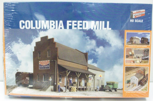 Walthers 933-3090 HO Cornerstone Columbia Feed Mill Building Kit