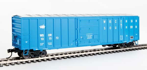 Walthers 910-1871 HO WSOR RTR 50' ACF Exterior Post Boxcar #101572