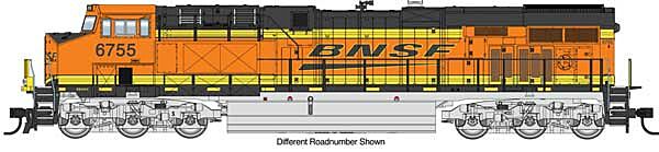 Walthers 910-20197 HO BNSF GE ES44AC Diesel Locomotive with DCC/Sound #7975