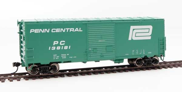 Walthers 910-45015 HO Penn Central 40' ACF Modernized Welded Boxcar #138181