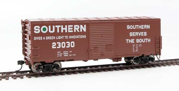 Walthers 910-45023 HO Southern 40' ACF Modernized Welded Boxcar #23030