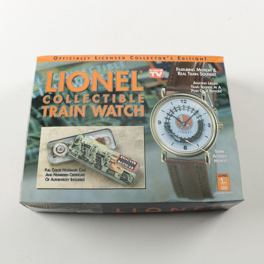 Lionel Officially Licensed Collector's Edition Train Watch LN/Box