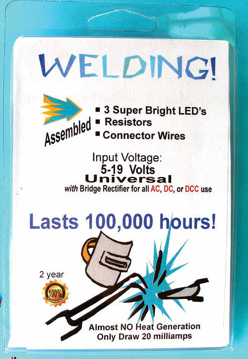 Evan Designs UPW Universal 5-19V AC/DC Input Welding Effects Pico LED Kit