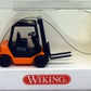 Wiking 6630114 HO Black & Orange Still R 70-20 Forklift