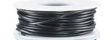 Wire Works 122070900 90' Black #22 Gauge 1-Conductor Wire
