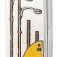 Woodland Scenics JP5646 O Just Plug Wooden Pole Street Lights (Pack of 2)