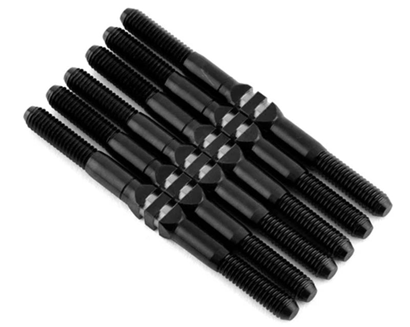 Whitz Racing Products WRP-AEB64-HM2 1:10 HyperMax 3.5mm Black Ti Turnbuckle Kit