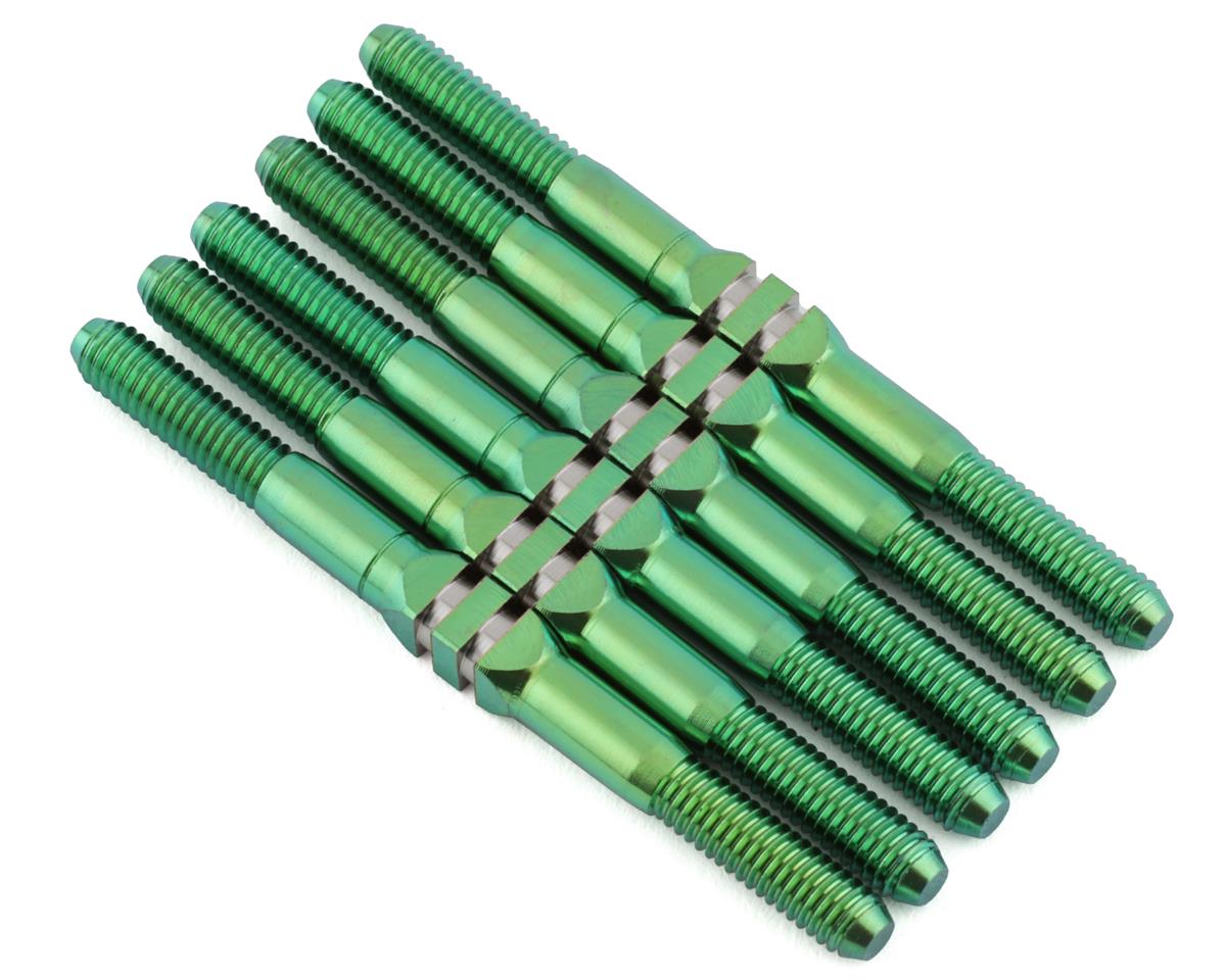 Whitz Racing Products WRP-AEB7-HM3 1:10 HyperMax Green Ti Turnbuckle