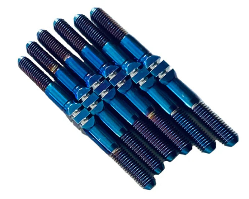 Whitz Racing Products WRP-AEB84-HM4 1:10 HyperMax 3.5mm Blue Ti Turnbuckle Kit