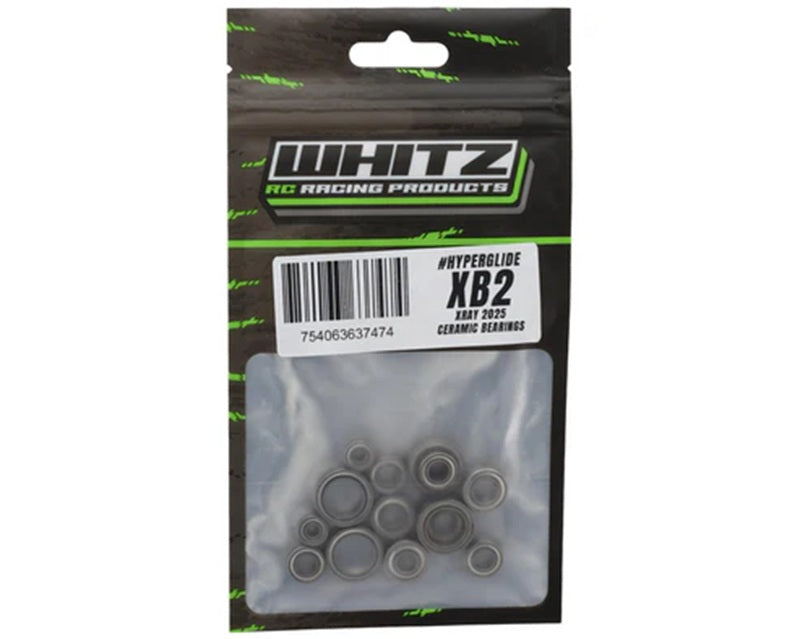Whitz Racing Products WRP-XB2-25-HG HyperGlide Ceramic Ball Bearings Kit