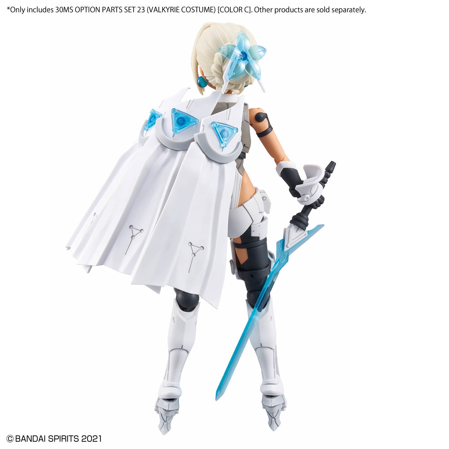 Bandai 2762129 30MS Option Parts Set 23 (Valkyrie Costume) [Color C] Model Kit