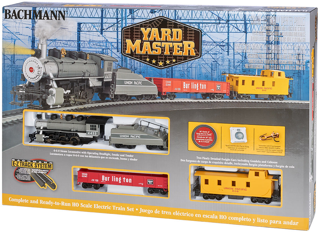 Bachmann 00761 Union Pacific Yard Master HO Gauge Steam Starter Train Set