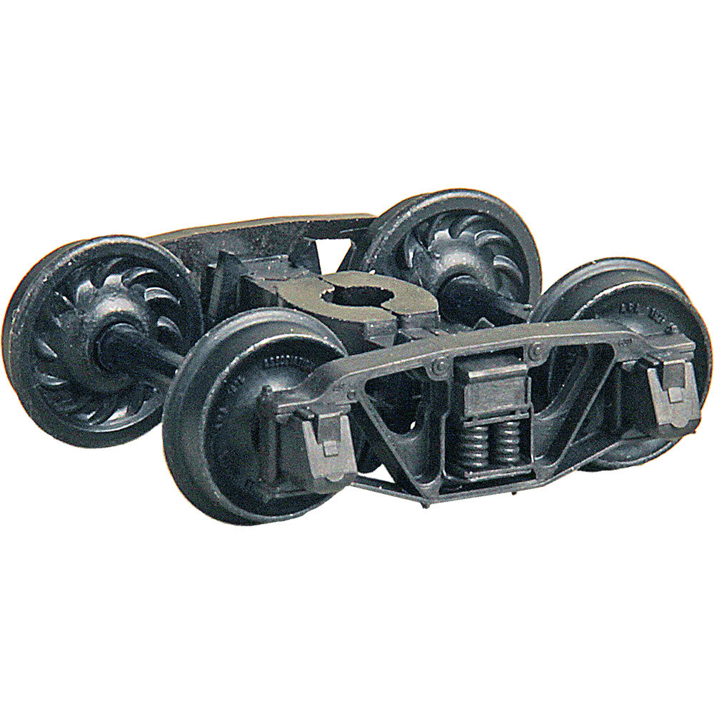 Kadee 1571 HO Code 88 Andrews HGC Self Centering Trucks 33" Ribbed Wheels (Pair)