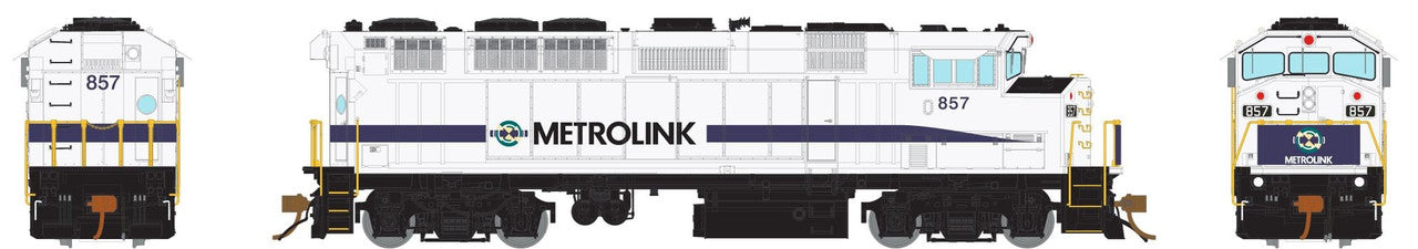Rapido Trains 019515 HO Metrolink F59PH Diesel Locomotive DCC/Sound #873