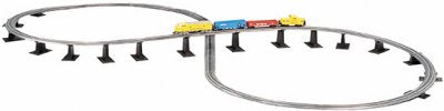 Bachmann 44877 N Nickel Silver Over-Under Figure-8 E-Z Track Expansion Pack