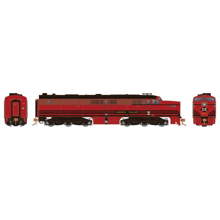 Rapido Trains 023515 HO Lehigh Valley PA-1 Diesel Locomotive Sound/DC/DCC #610