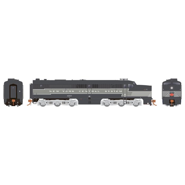 Rapido Trains 023525 HO NYC-P&LE PA-1 Diesel Locomotive DC/DCC/Sound #4207
