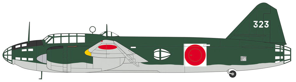 Hasegawa 02435 1:72 Mitsubishi G4M1 Type 1 Attack Bomber 11 Military Plane Kit