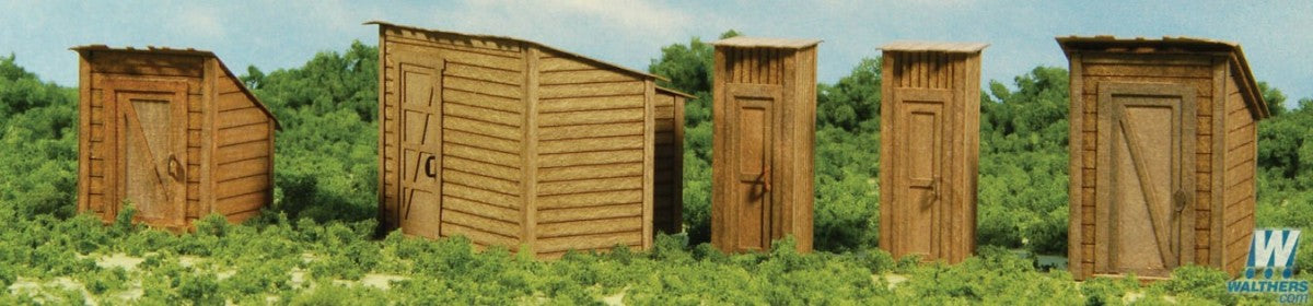 GCLaser 19061 HO Old West #2 Outbldgs 5/ Kit