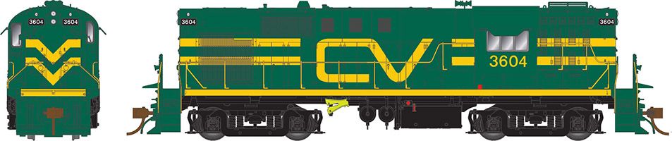 Rapido Trains 031060 HO CV RS-11 Diesel Locomotive Standard DC #3611