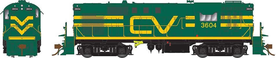 Rapido Trains 031560 HO CV RS-11 Diesel Locomotive with DCC/Sound #3611