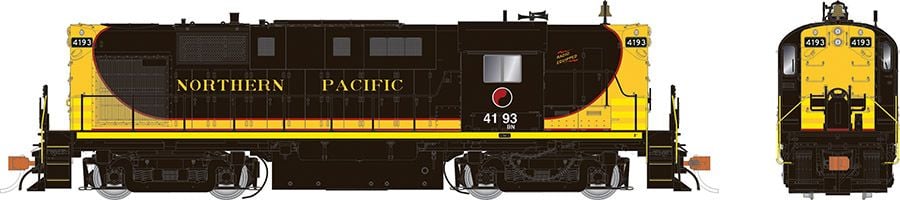 Rapido Trains 031585 HO BN RS-11 Diesel Locomotive with DCC/Sound #4197