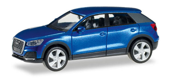 Herpa 038676 1:87 HO Ara Blue Metallic Audi Q2 SUV