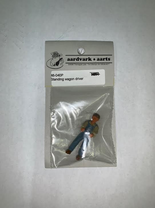 Aardvark Aarts 48-040P O Standing Wagon Driver Figure