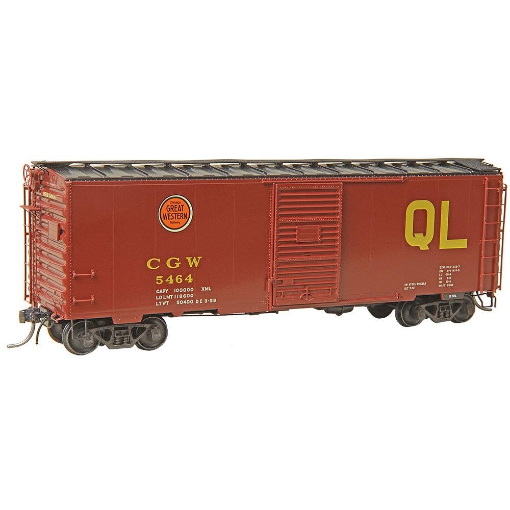 Kadee 4132 HO Chicago Great Western CGW RTR 40' PS-1 Boxcar #5464