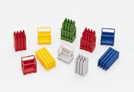 Herpa 050470 HO Gas Cylinders with Lattice Boxes