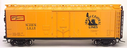 Atlas 577 O Central of New Jersey 40' Plug Door 2-Rail Boxcar