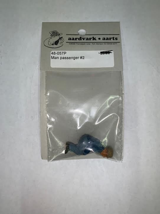 Aardvark Aarts 48-057P O Man Passenger Figure #2