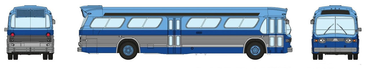 Rapido Trains 573005 N New York New Look Assembled Bus