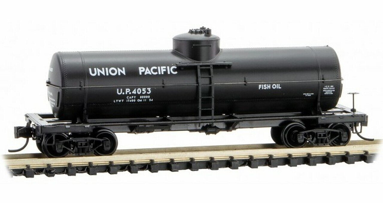 Micro-Trains 06500096 N Union Pacific 39' Single Dome Tank Car #4053