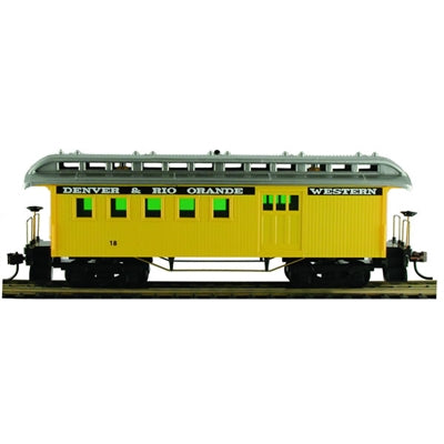 Mantua 720008 HO Denver Rio Grande Western Combine Passenger #17