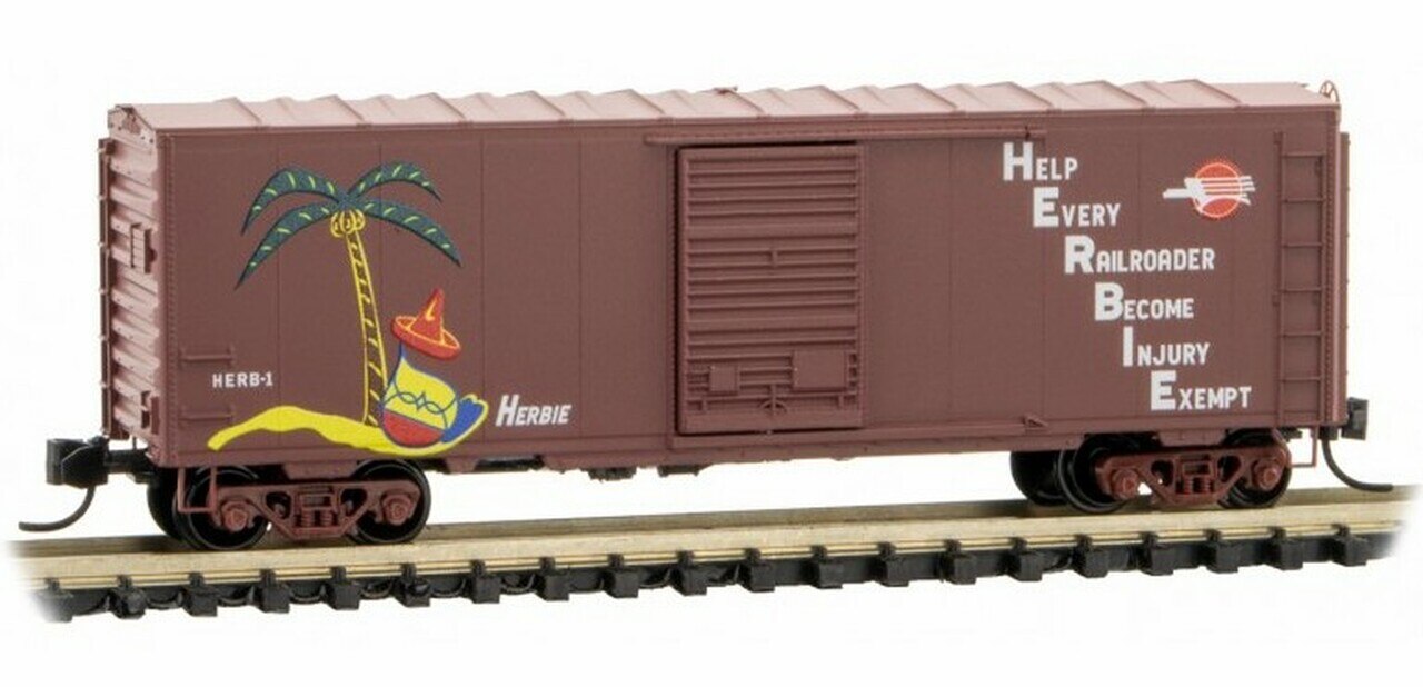 Micro-Trains 07300260 N Missouri Pacific 40' Standard Single Door Boxcar #HERB-1