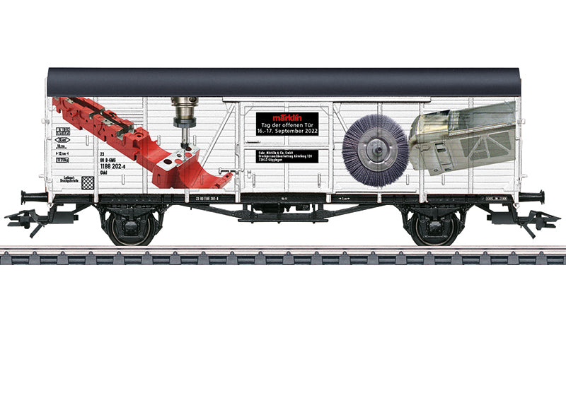 Marklin 48954 HO German Federal Railroad DB Type Gbkl 238 Boxcar