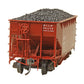 Kadee 7527 HO Milwaukee 50 Ton AAR Standard 2 Bay Open Hopper #96438