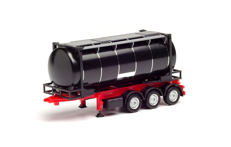 Herpa 076678BK HO 26' Swap Container Trailer Black