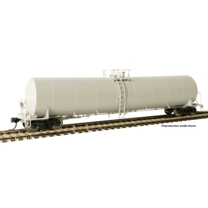 Walthers 910-1250 HO Undecorated RTR Trinity 25,000-Gallon Tank Car