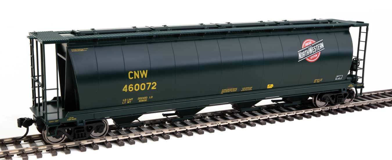 Walthers 910-7848 HO Chicago & North Western RTR 59' Cylindrical Hopper #460072