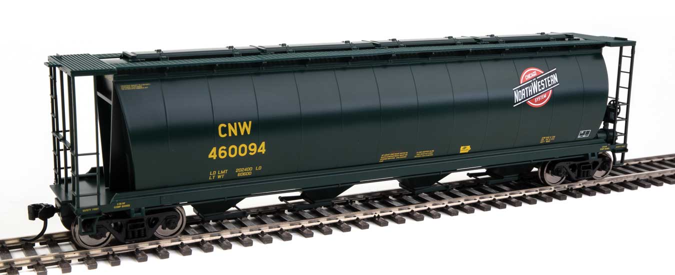 Walthers 910-7851 HO Chicago & North Western RTR 59' Cylindrical Hopper #460094