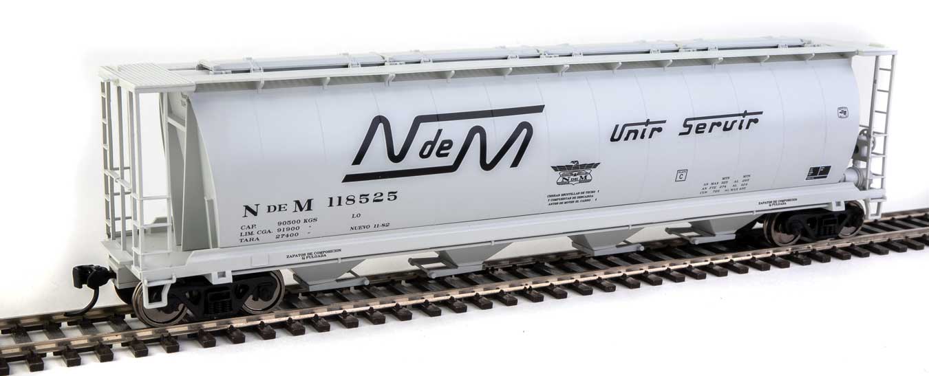 Walthers 910-7856 HO NdeM Ready to Run 59' Cylindrical Hopper #118525