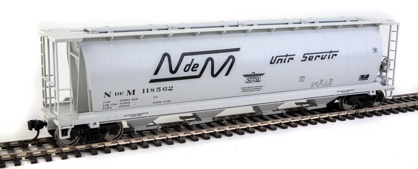 Walthers 910-7857 HO NdeM Ready to Run 59' Cylindrical Hopper #118562
