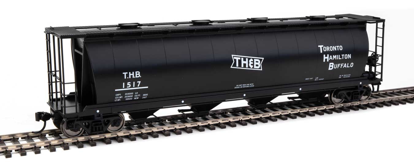 Walthers 910-7865 HO TH&B Ready to Run 59' Cylindrical Hopper #1517